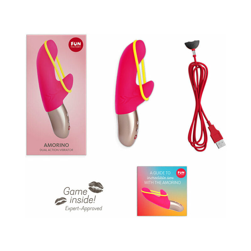 Fun Factory Amorino Dual Action Vibrator Pink
