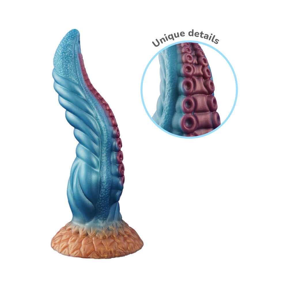 Camtoyz Fantasy Dildo Hydrana with unique details and sculpted scale pattern for enhanced pleasure.