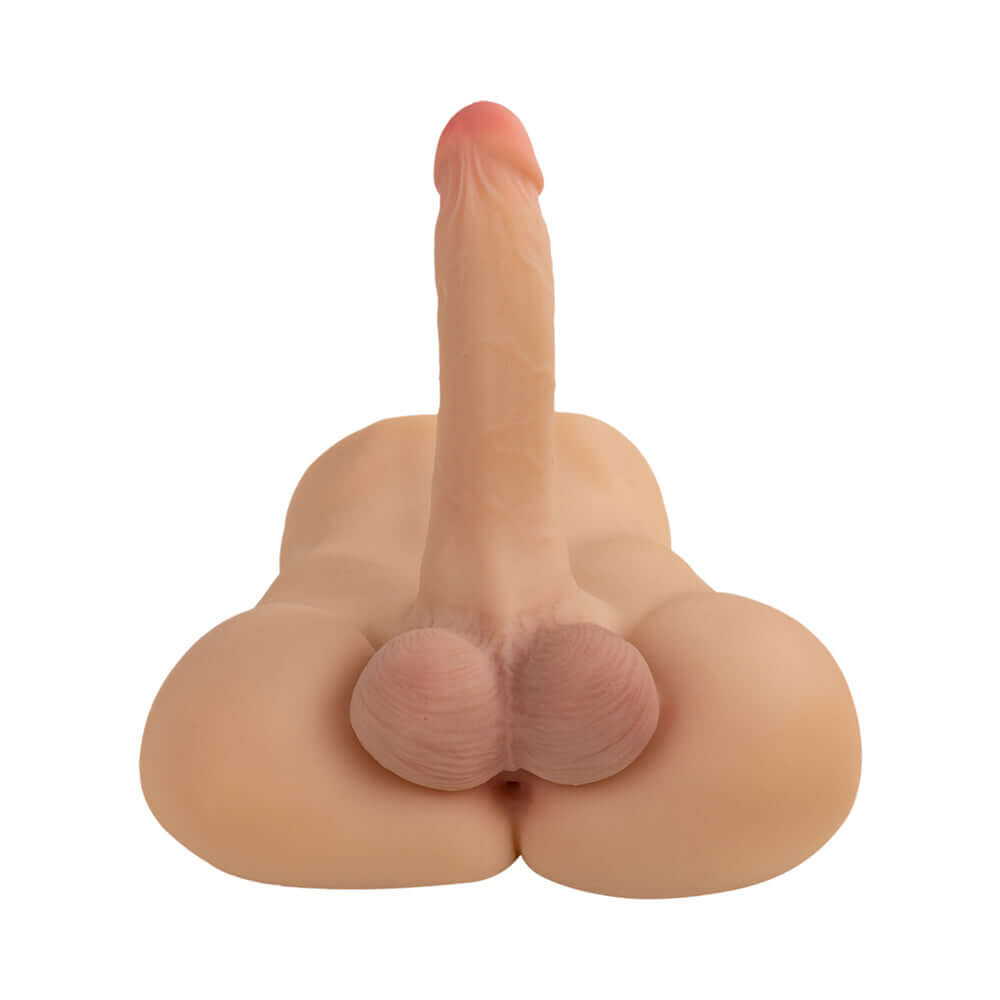 Camtoyz Raw Realistic Torso Draven showing detailed torso and poseable dildo for immersive experience.