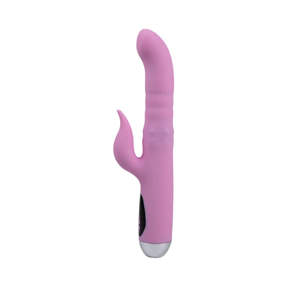 Camtoyz Rabbit Vibrator Usb-c Charging Osma in pink, designed for dual stimulation with elegant features.
