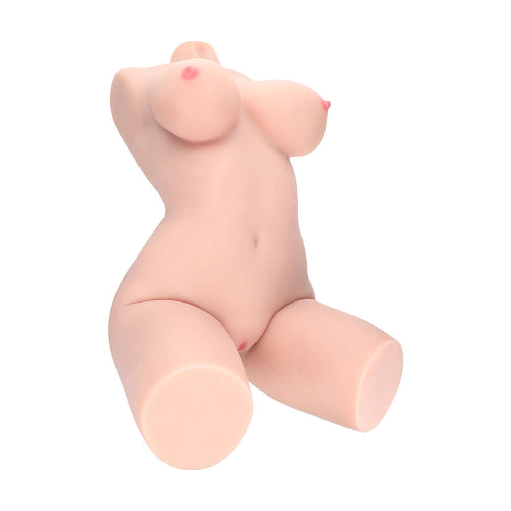 Xkin Bodyforms Lyla Rose Posable Dual Entry Vibrating Masturbator realistic design with integrated vibration.
