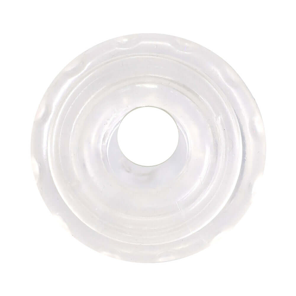 Rock Solid Ball Stretcher Multi-ring System Clear - transparent flexible ring for customized experiences.