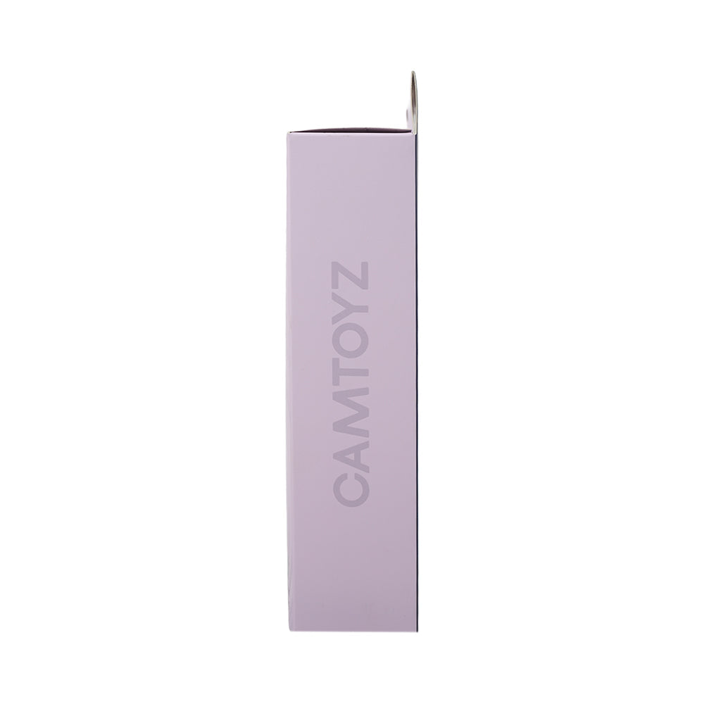 Camtoyz Lotus G-spot Stimulator product packaging side view with brand name clearly visible.