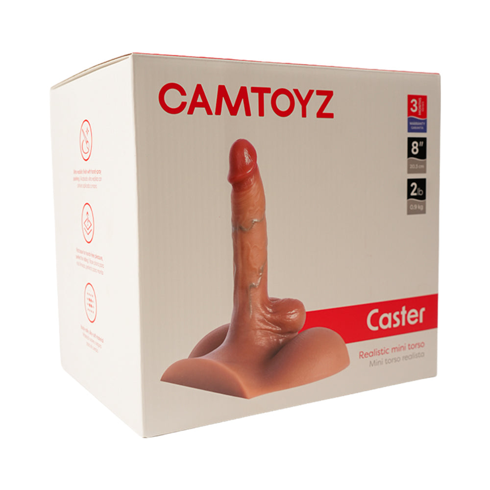 Camtoyz Caster Realistic Torso Casting Kit packaging featuring a realistic mini torso sculpture.
