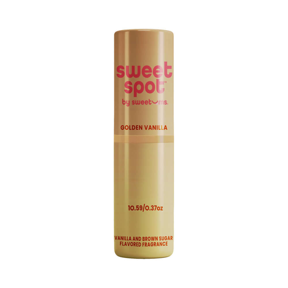 Sweetums Sweet Spot Flavored Fragrance Golden Vanilla stick with vanilla and brown sugar aroma.