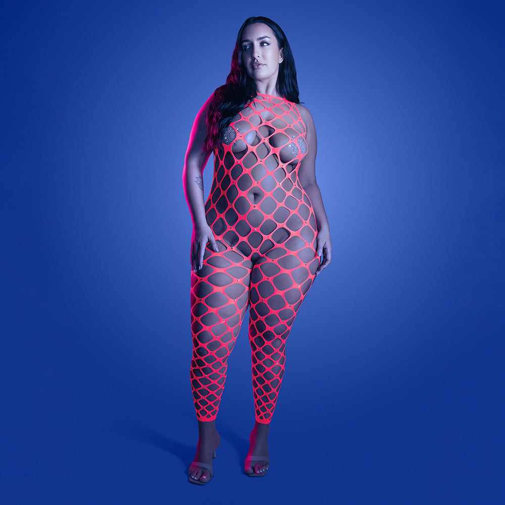 Fantasy Lingerie Glow Want It All Bodystocking Queen - Image 2
