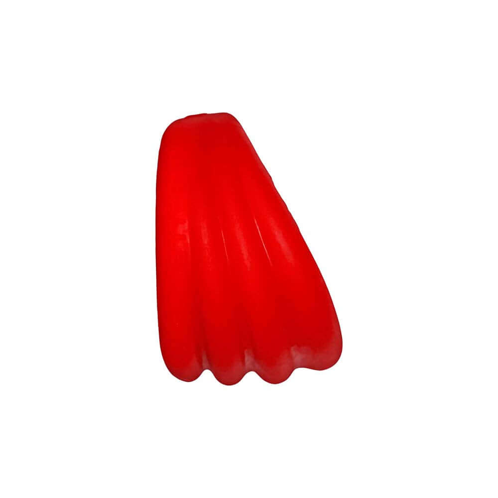Oxballs Hunkyjunk Expander Slimmer Scoop Style Cockring Red, ergonomic scoop-style cockring for a secure fit.