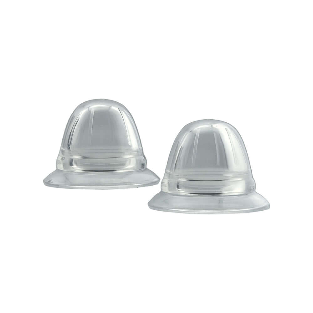 Oxballs Hunkyjunk Nano Nips Nipple-nubs Clear Silicone for enhanced nipple stimulation.