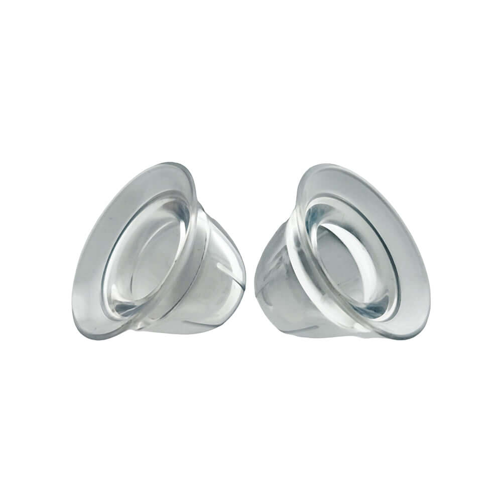 Oxballs Hunkyjunk Nano Nips Nipple-nubs Clear Silicone nipple enhancers for targeted stimulation.