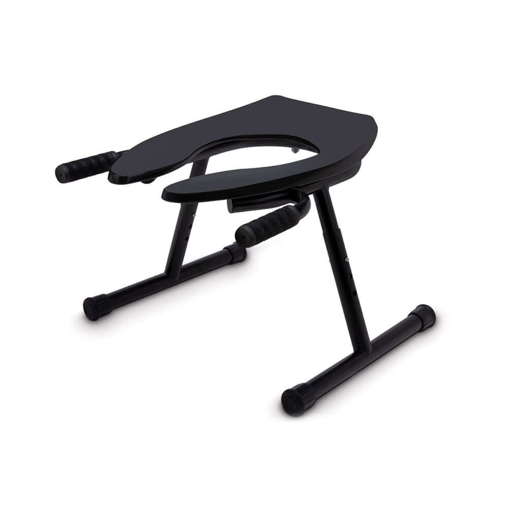 Prowler Red Rimming Seat Black designed for comfort and stability during intimate oral play.