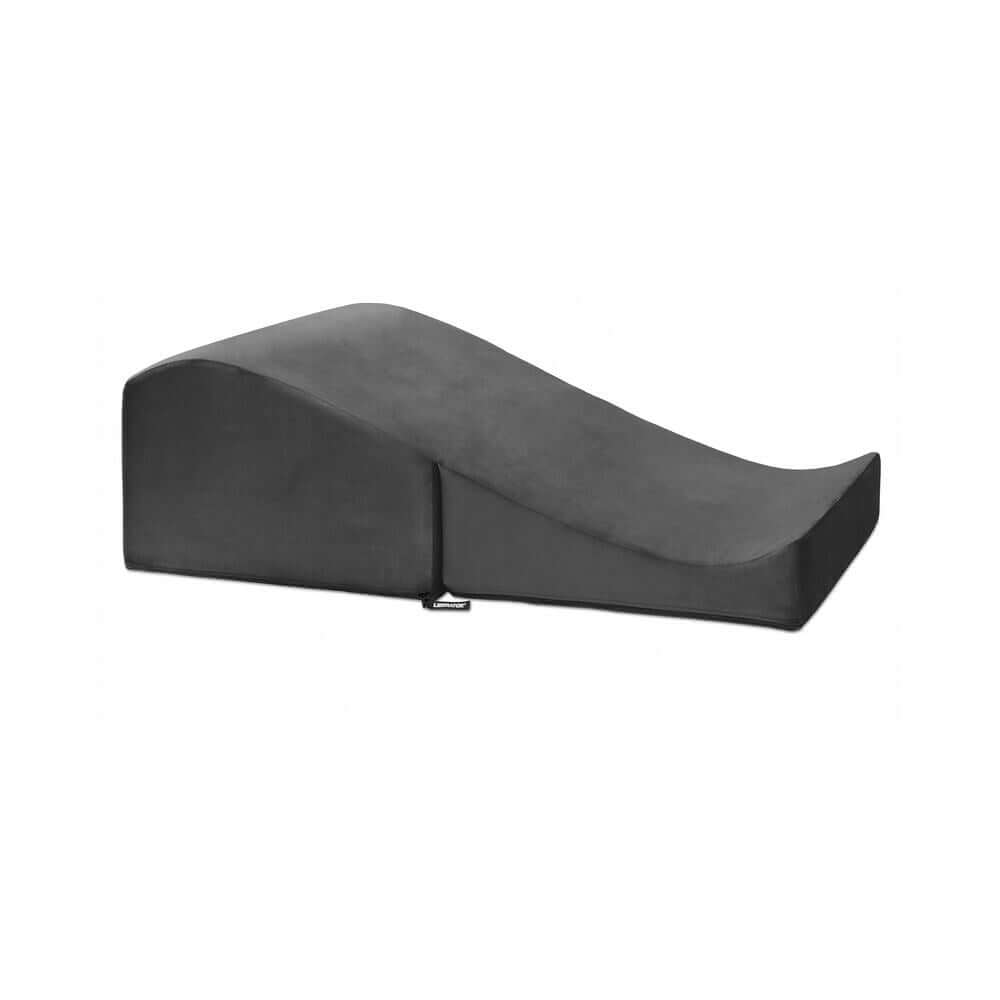 Liberator Flip Ramp With Slip Cover Lush Black, versatile wedge cushion for ergonomic support and stylish design.