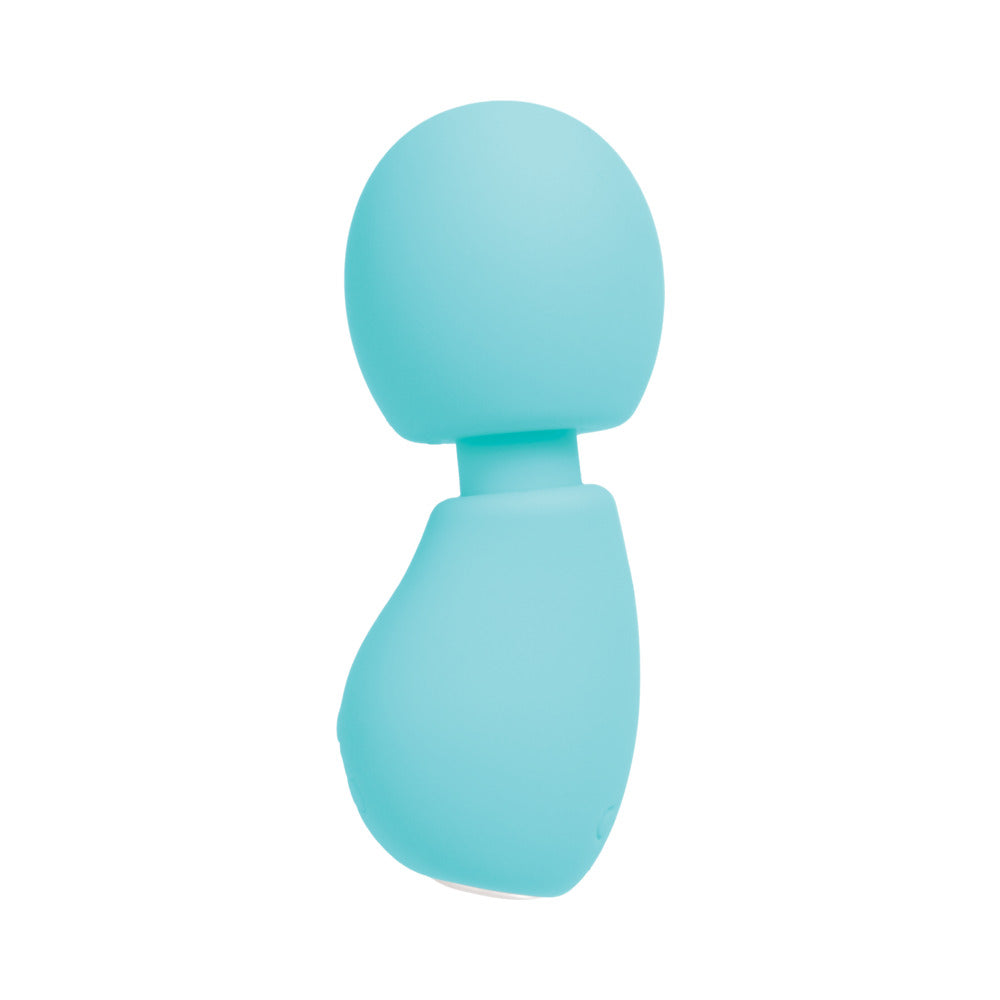 Vedo Eeny Rechargeable Extra Mini Wand Turquoise showcasing its compact design for targeted pleasure.