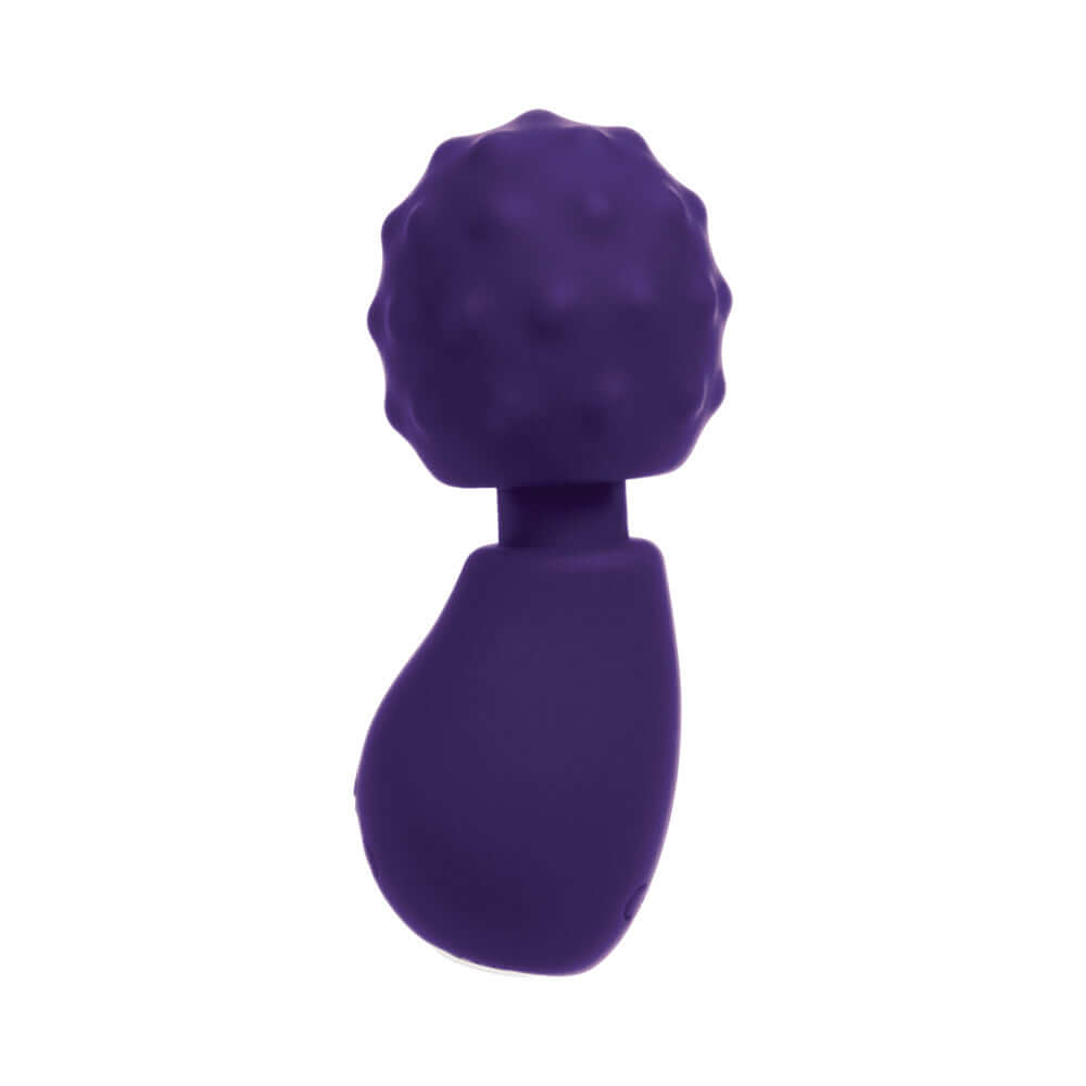 Vedo Meeny Rechargeable Extra Mini Wand Purple, a compact and powerful pleasure device perfect for travel and discreet fun.