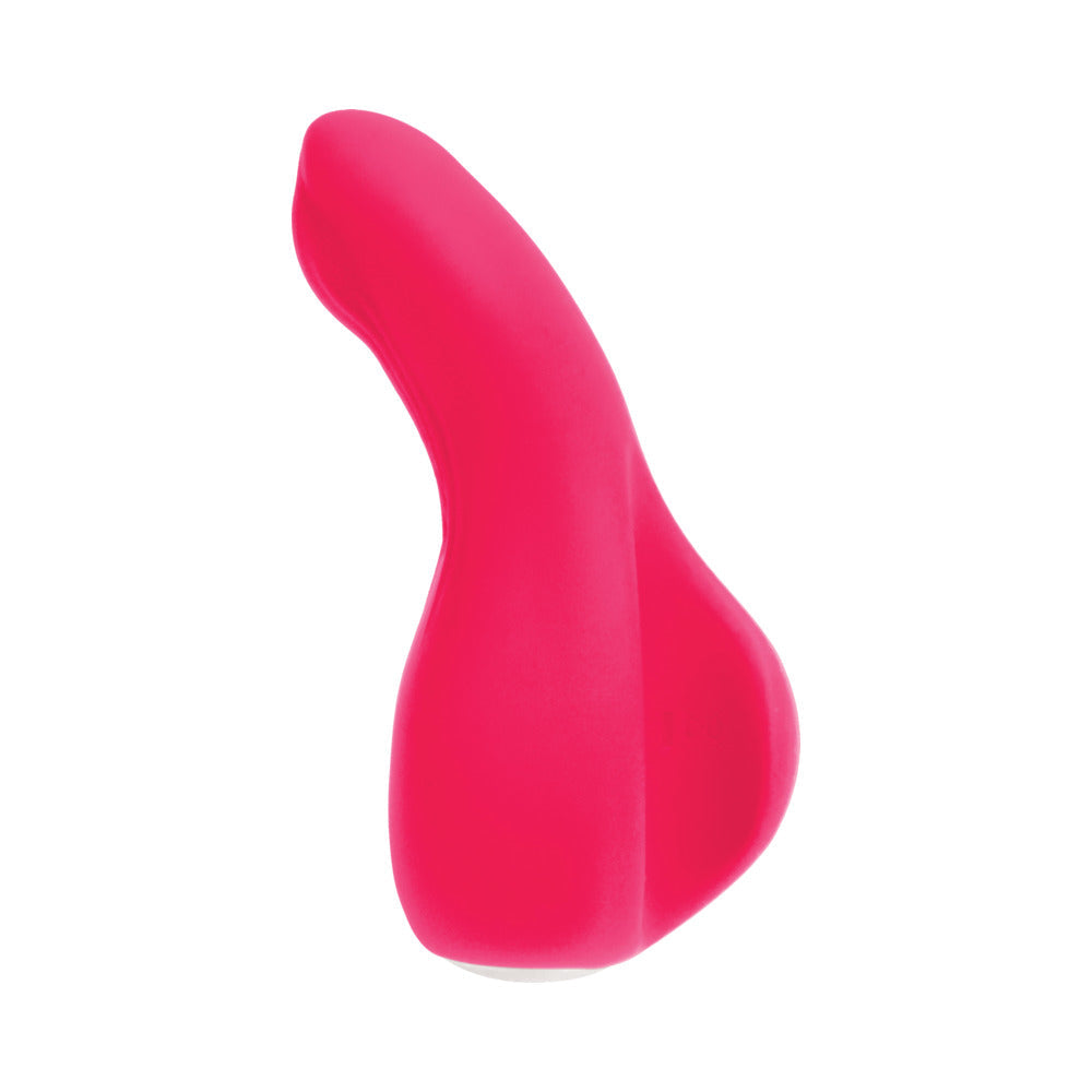 Vedo Luxi Rechargeable Clitoral Finger Vibe Pink for targeted pleasure and handheld satisfaction.