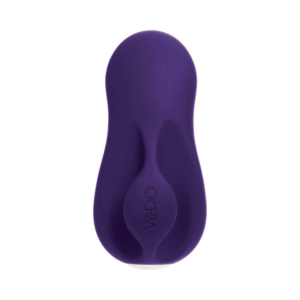 Vedo Luxi Rechargeable Clitoral Finger Vibe Purple - compact, finger-worn design for targeted pleasure.