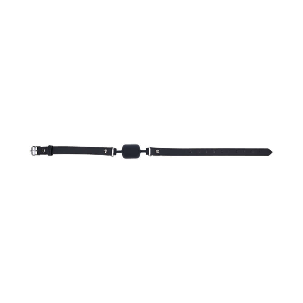 Sportsheets Signature Midnight Muse Barrel Gag sleek black design for enhanced comfort and unique sensation during play.