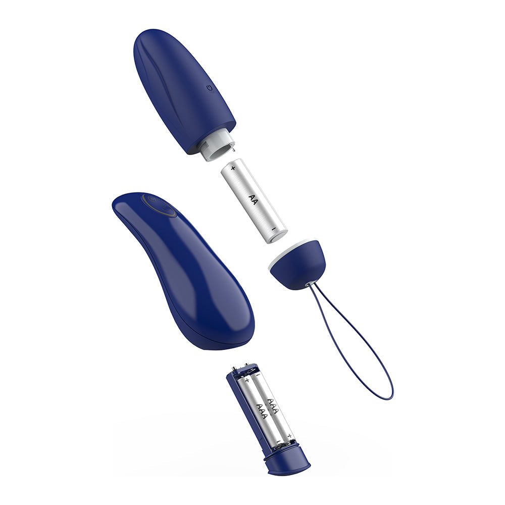B Swish Bnaughty Deluxe Unleashed Vibrator Blue