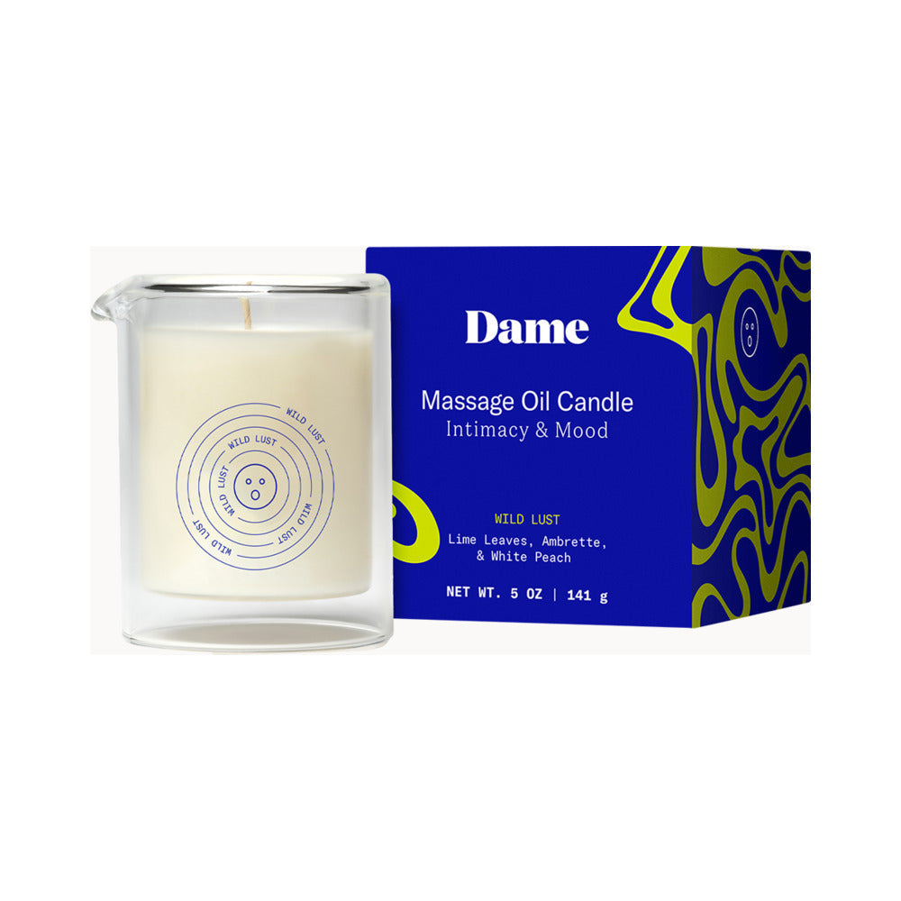 Dame Massage Oil Candle Wild Lust