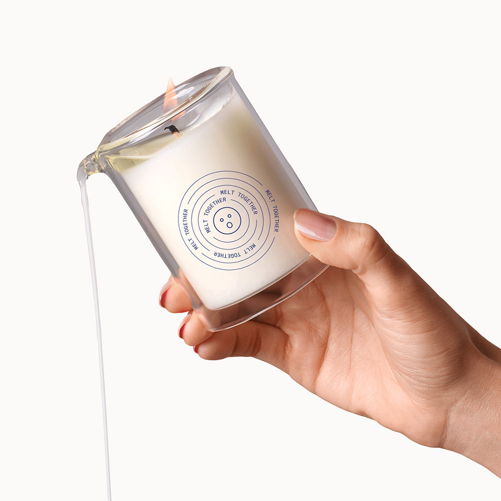 Dame Massage Oil Candle Melt Together