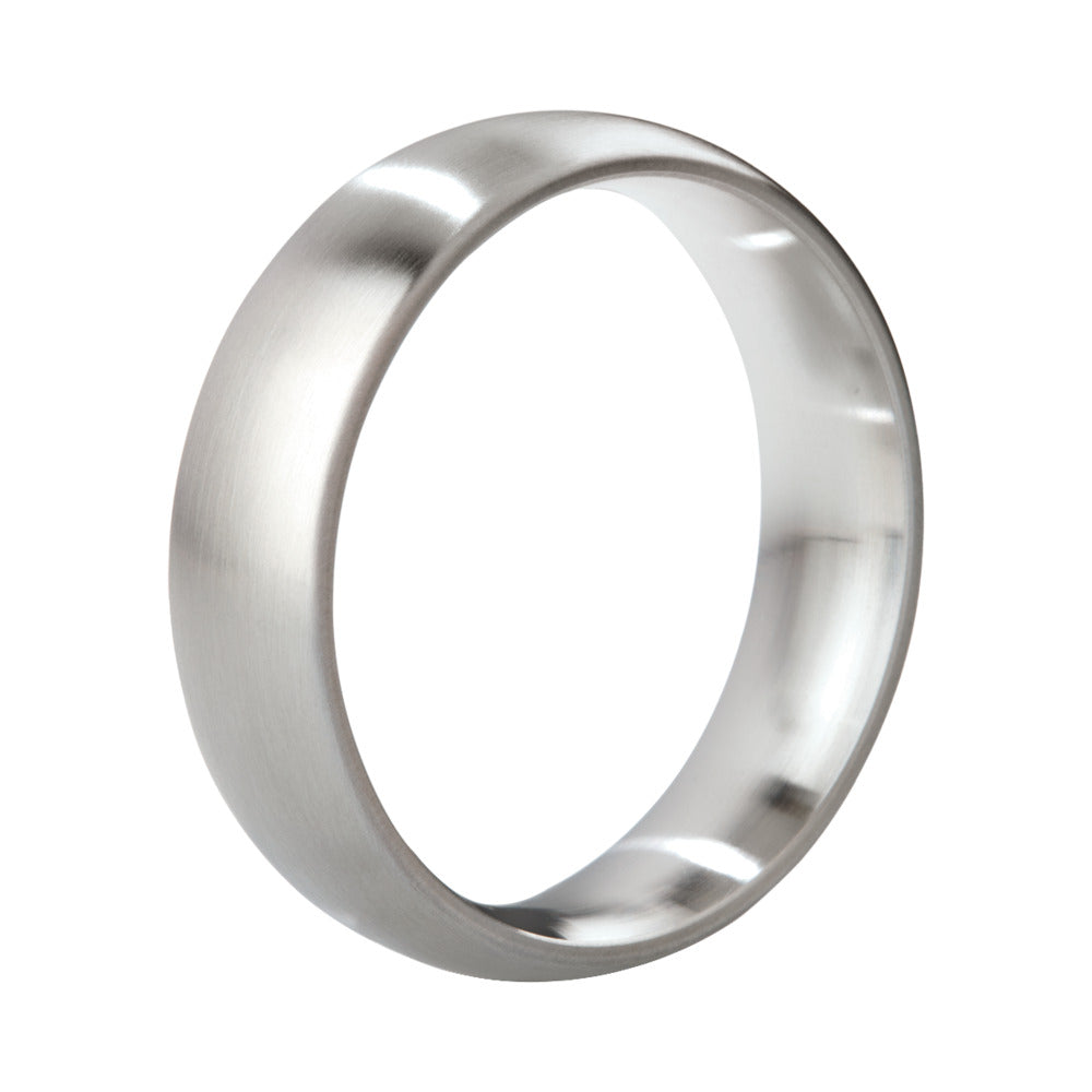 Mystim Earl Brushed Stainless Steel Cock Ring 51mm