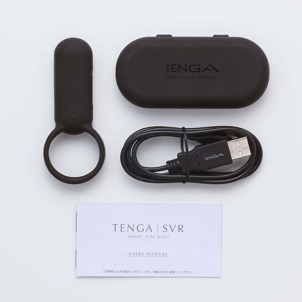 Tenga SVR Smart Vibe Ring Black