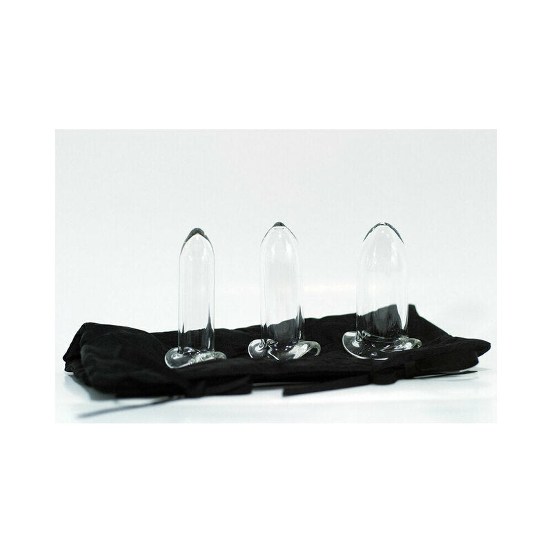Crystal Delights Pacik Glass Dilator 3-Piece Set