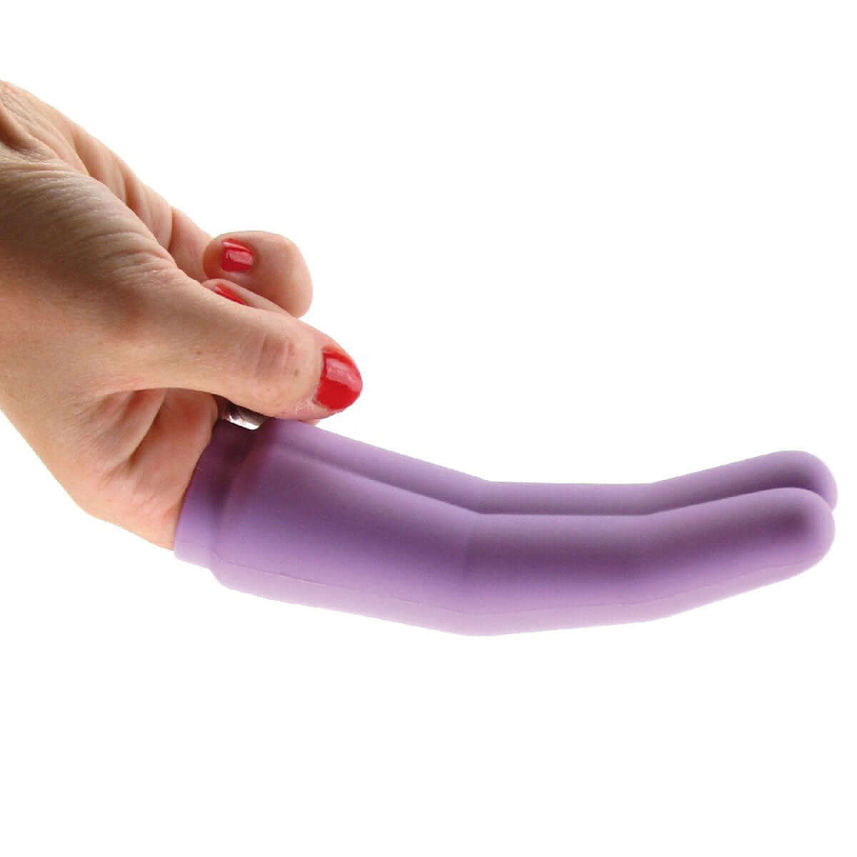 Wet For Her TWO Fingers Extender Purple