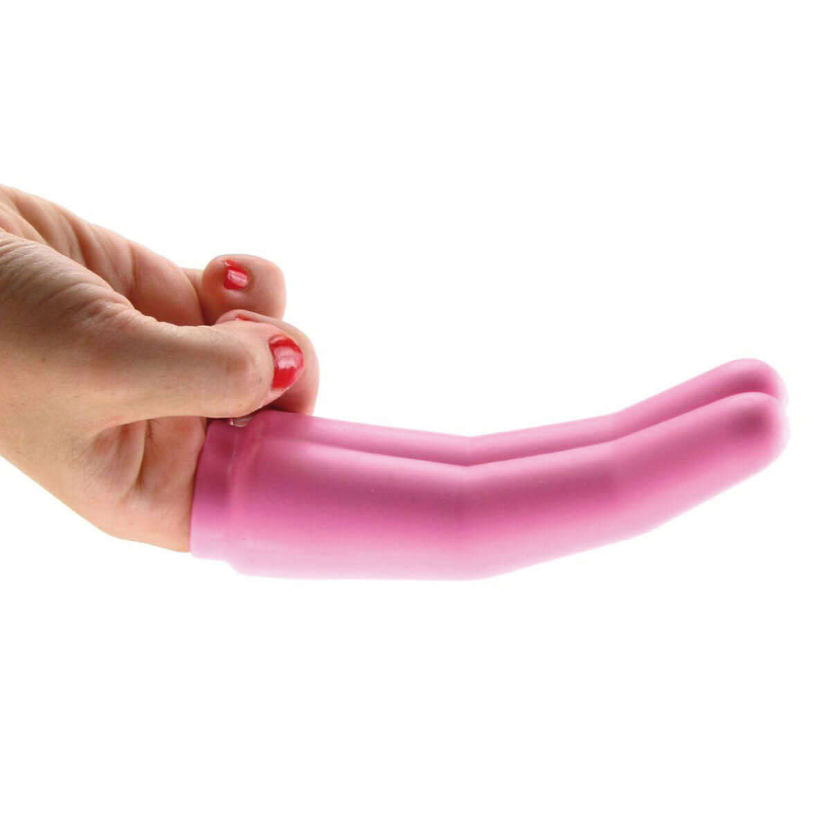 Wet For Her TWO Fingers Extender Pink