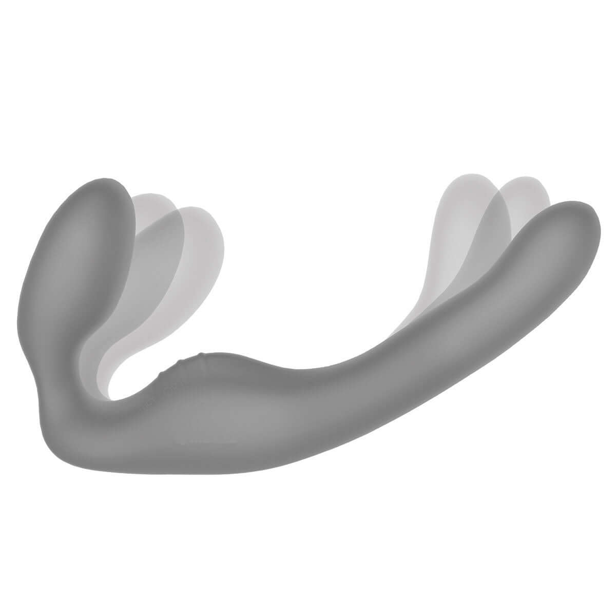 Wet For Her UNION Large Vibrating Strapless Strap-On Black