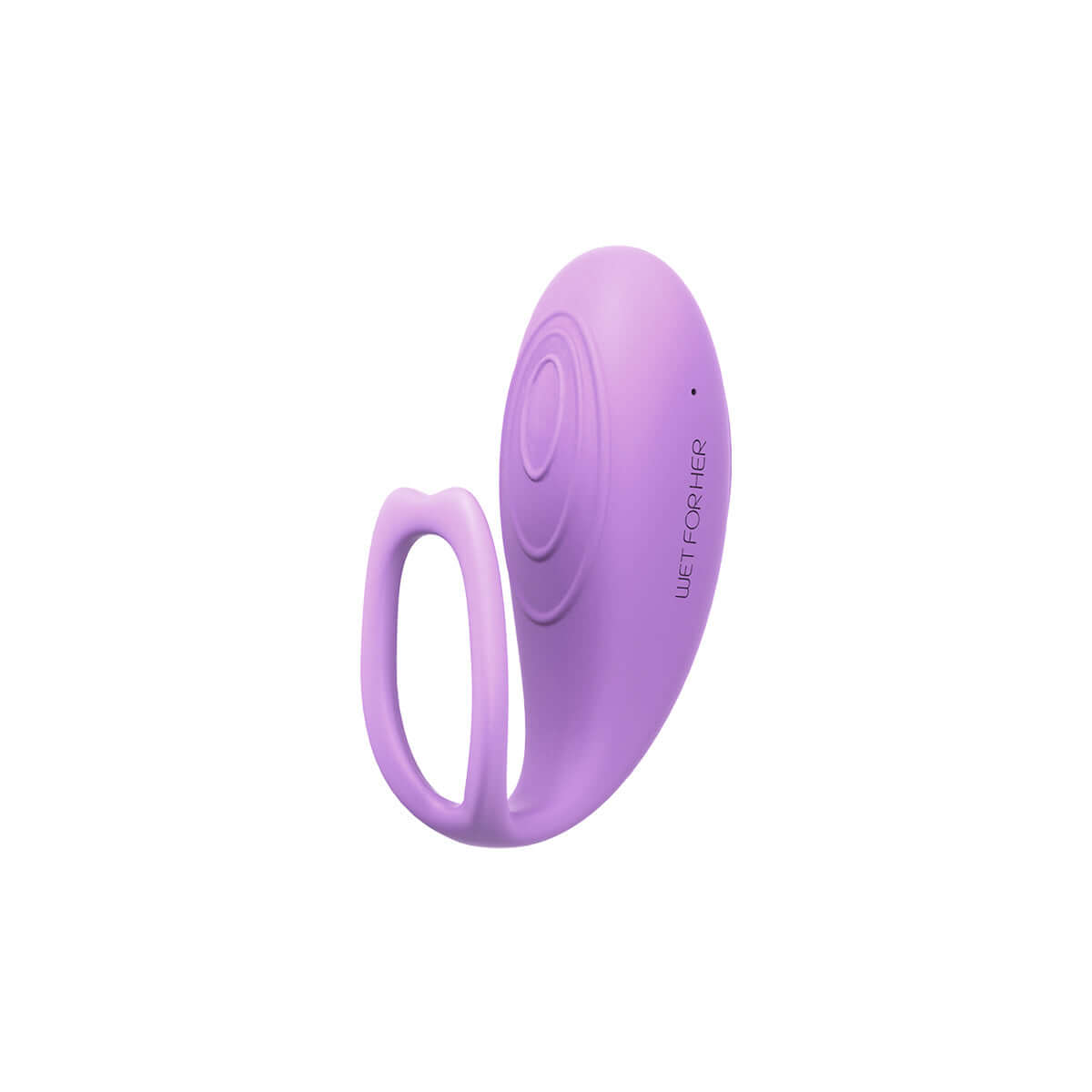 Wet For Her RockHer Scissoring Vibrator with Remote Control Purple