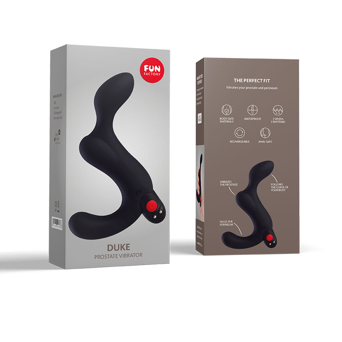 Fun Factory Duke Prostate Vibrator Black