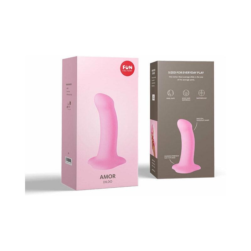 Fun Factory Amor 5.3 inches Dildo Candy Rose