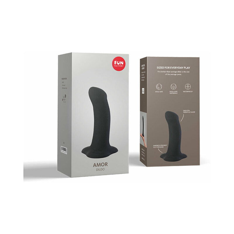 Fun Factory Amor 5.3 inches Dildo Black