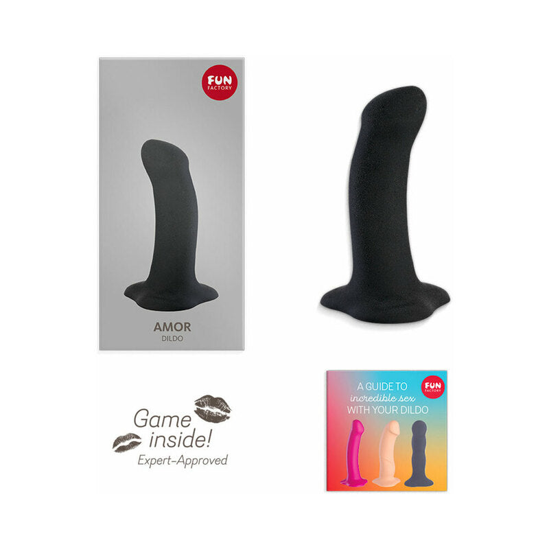 Fun Factory Amor 5.3 inches Dildo Black