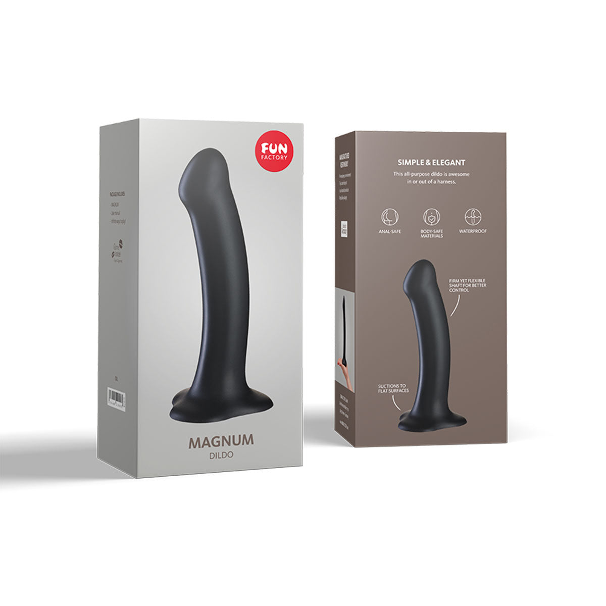 Fun Factory Magnum 7.5 inches Dildo Black