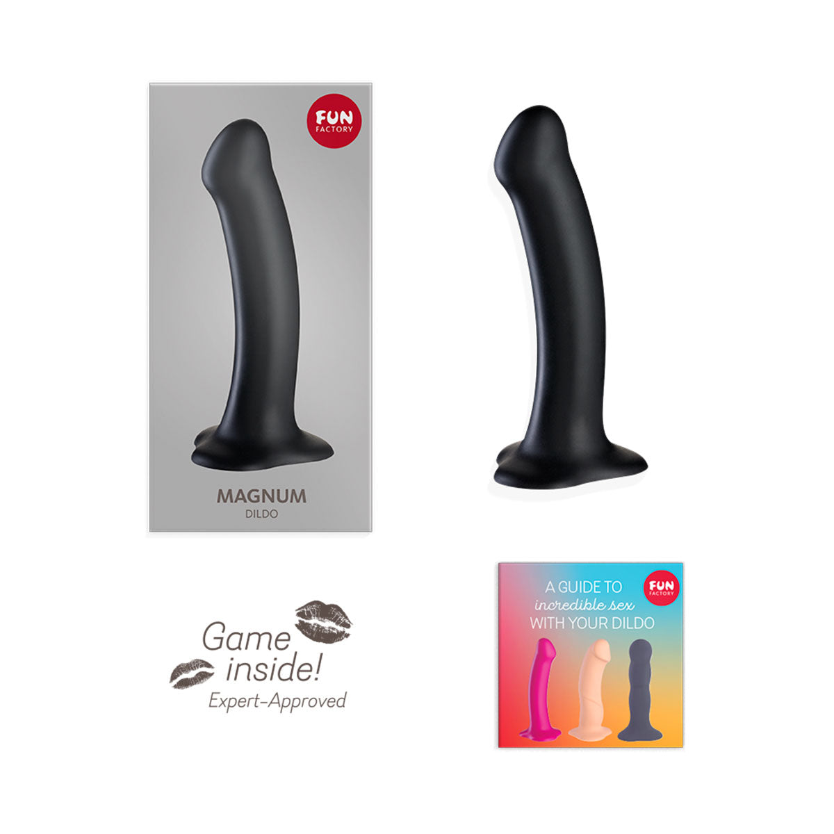 Fun Factory Magnum 7.5 inches Dildo Black