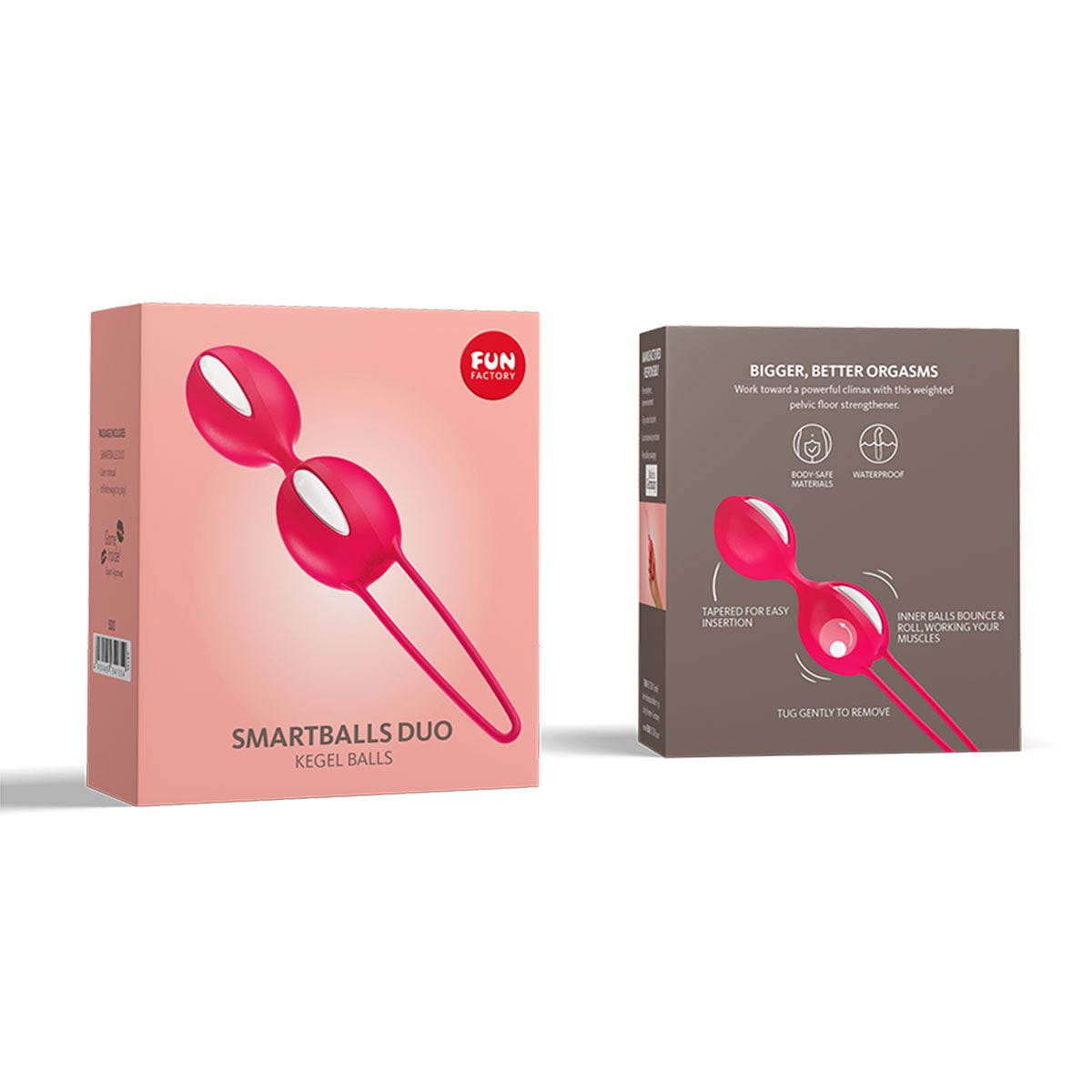 Fun Factory SmartBalls Duo Kegel Balls India Red
