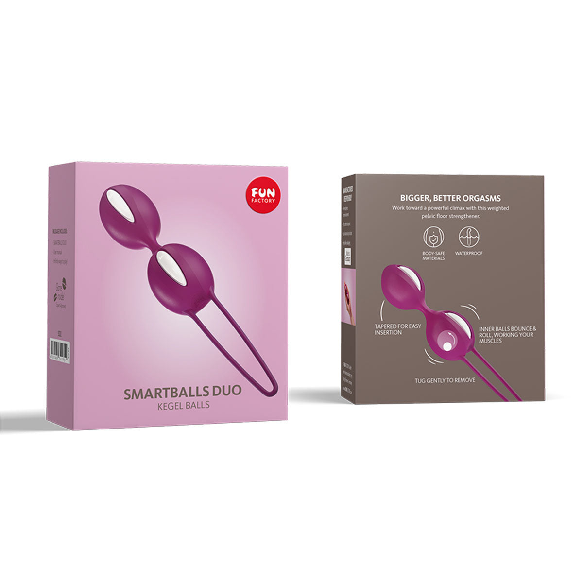 Fun Factory SmartBalls Duo Kegel Balls Grape