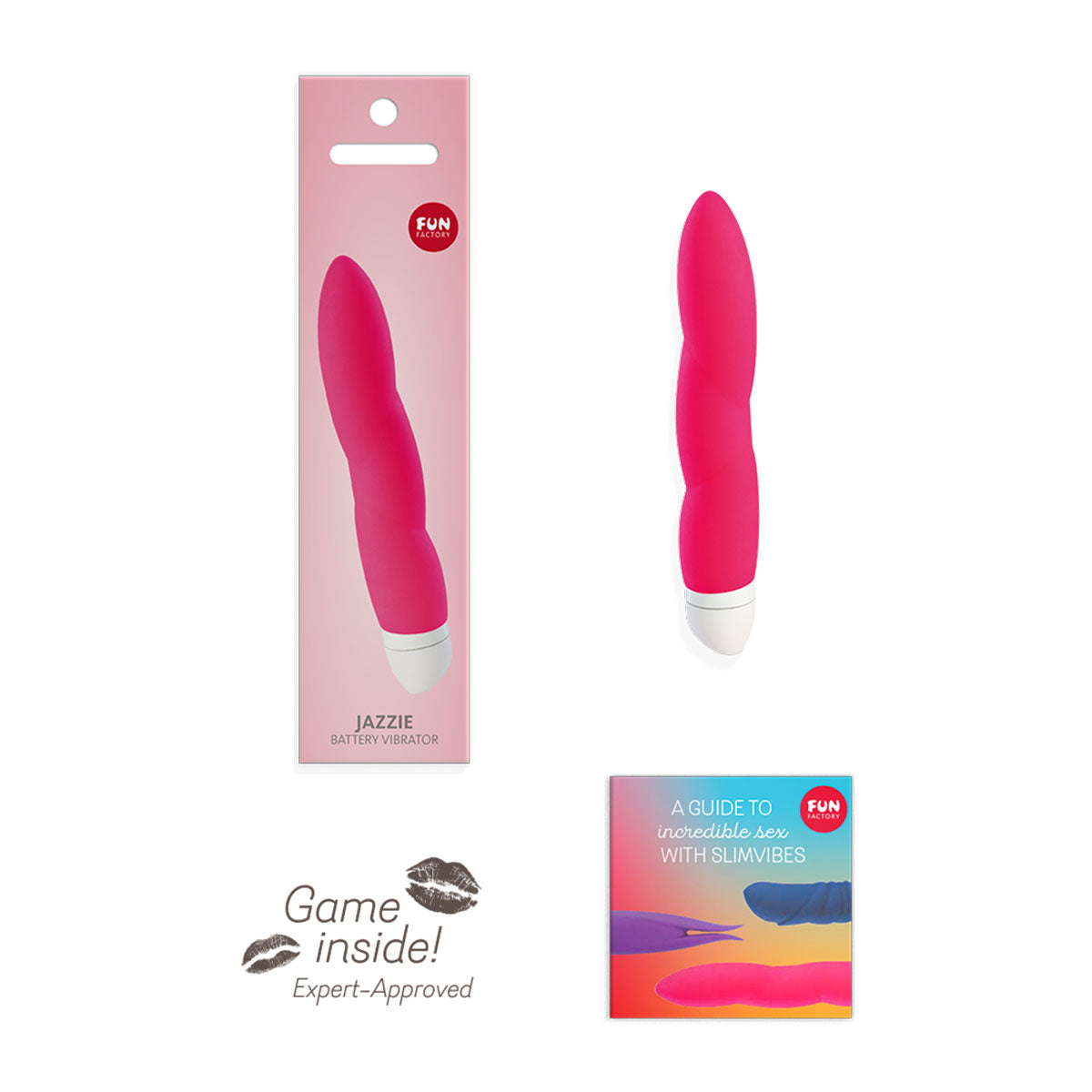 Fun Factory Jazzie Battery Vibrator Pink