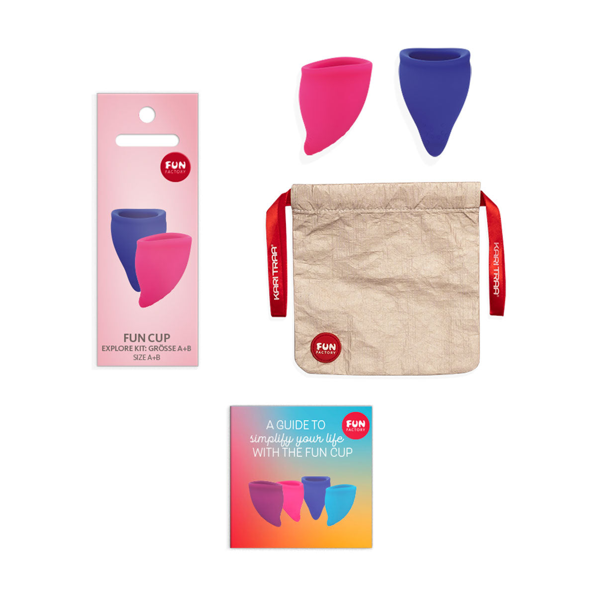 Fun Factory Fun Cup Explore Kit (Size A & B)