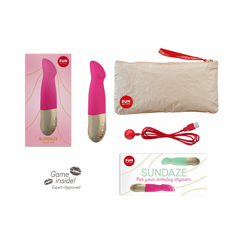 Fun Factory Sundaze Pulse Vibe Fuchsia Pink