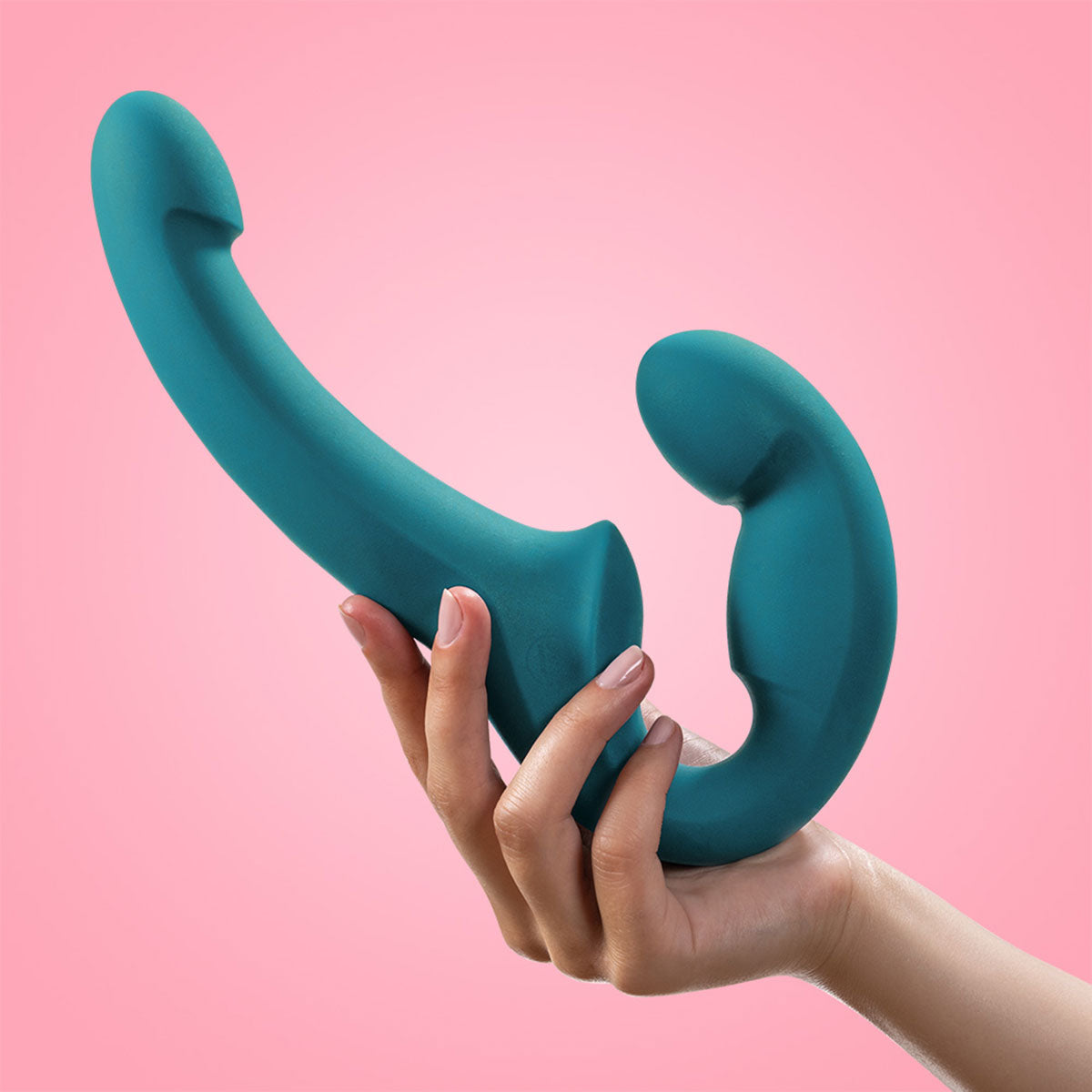 Fun Factory Share Lite Posable Double Dildo Blue Sea