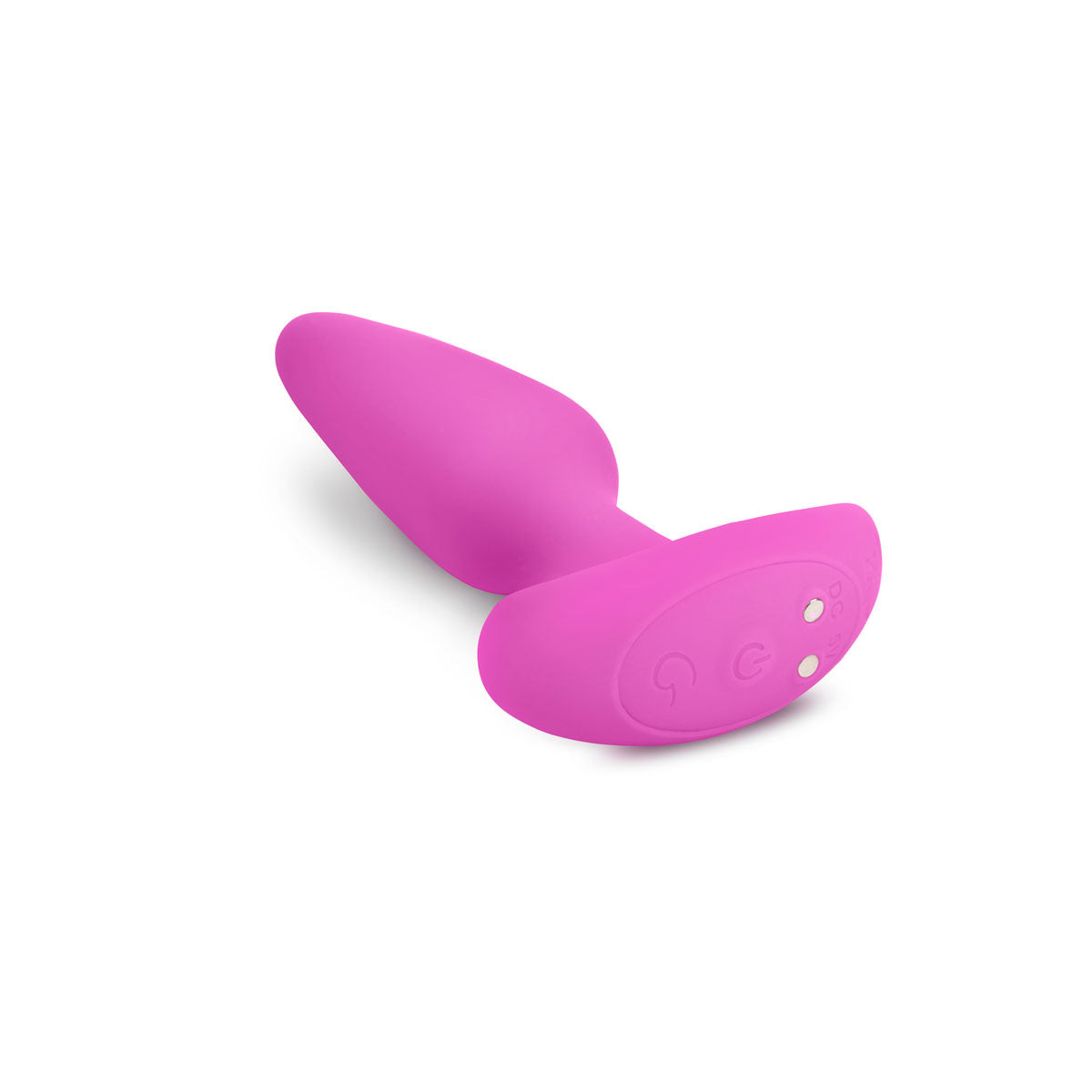 Gvibe Gplug XS Sunny Raspberry compact vibrating plug in bright pink color, designed for pleasurable experiences.