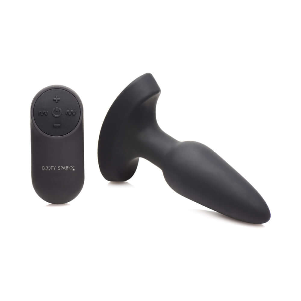 Booty Sparks Laser Heart Anal Plug with Remote S