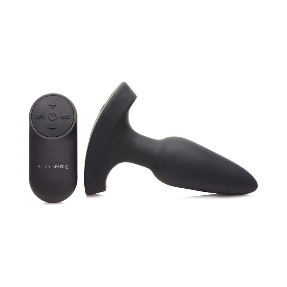 Booty Sparks Laser Heart Anal Plug with Remote S