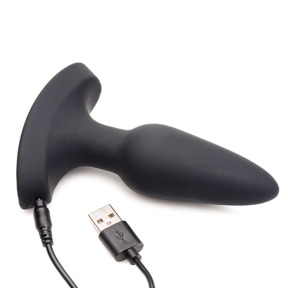 Booty Sparks Laser Heart Anal Plug with Remote S