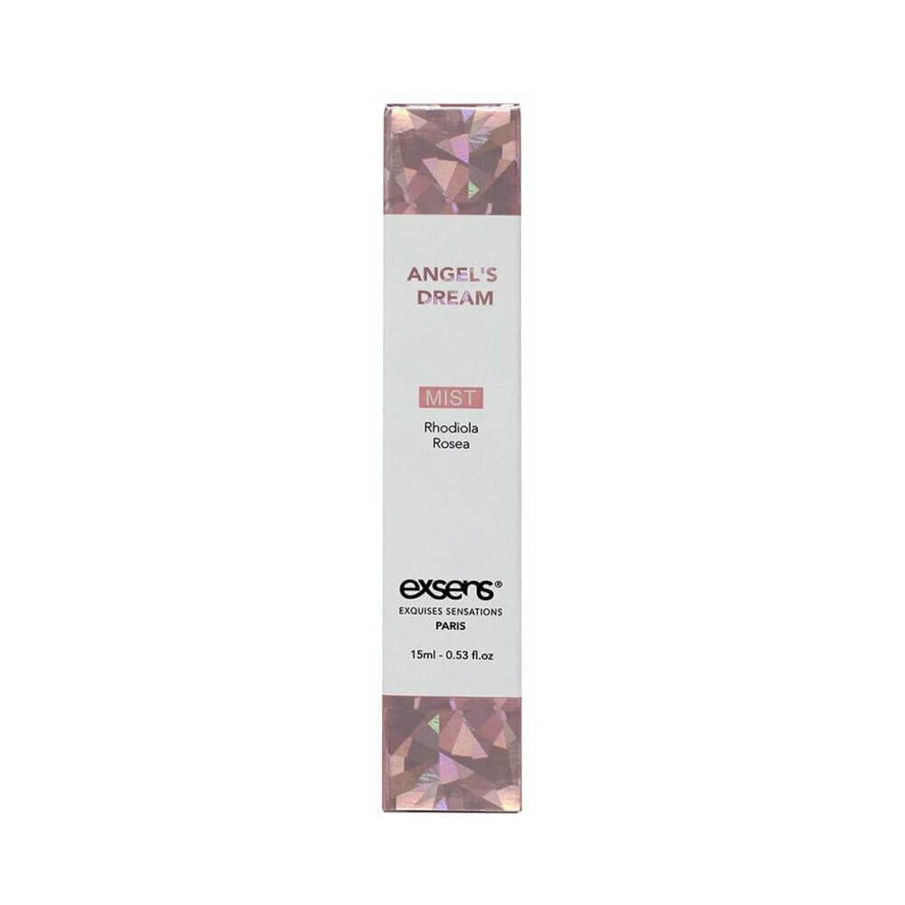 Exsens Pheromone Mist Angel's Dream 0.5 Oz, vegan paraben-free perfume with Rhodiola Rosea.