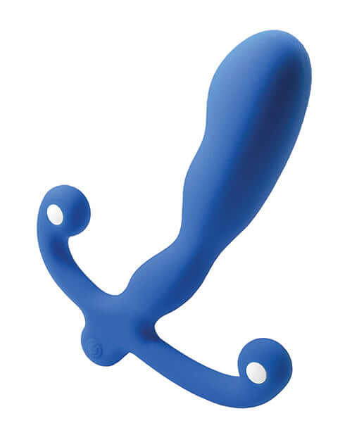 Aneros Vibrating Helix Syn V Prostate Massager Blue, designed for targeted prostate stimulation and enhanced pleasure.