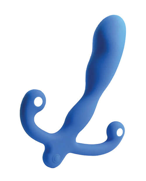 Aneros Vibrating Helix Syn V Prostate Massager Blue designed for targeted stimulation and enhanced pleasure.