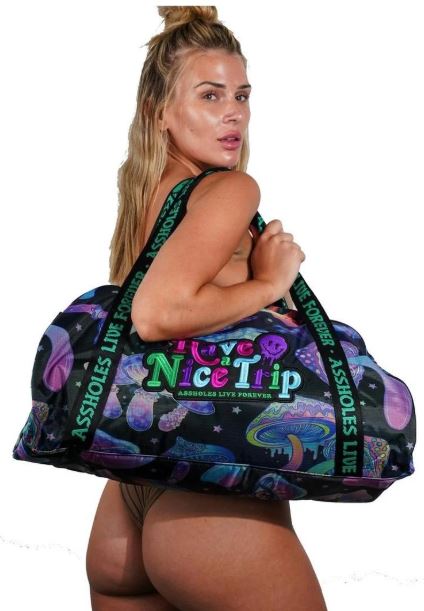 Assholes Live Forever Have A Nice Trip Duffle Bag
